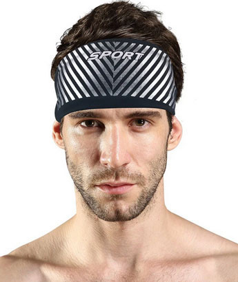 Пов'язка спортивна чорна професійна Київ - фото 2