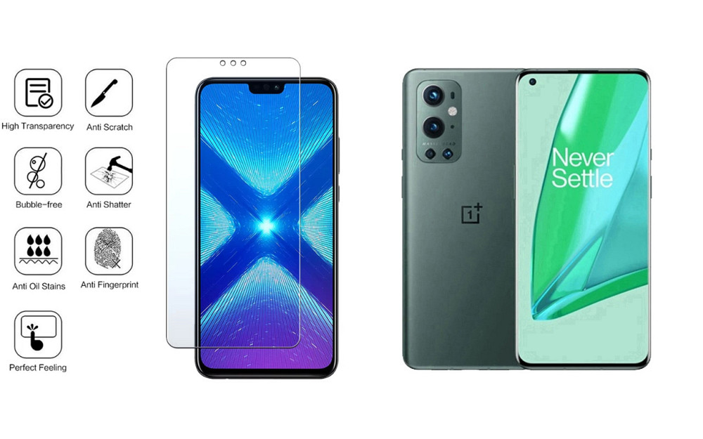 Защитное стекло NeoGlass для OnePlus 9 Pro – ультрапрозрачное и устойчивое Киев - изображение 4