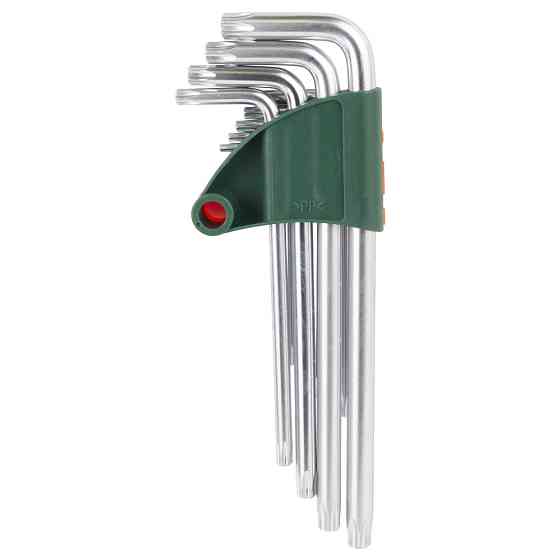 Grad Ключи TORX 9шт T10-T50мм CrV (средние с отвер) GRAD (4022285) Коломия