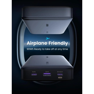 Концентратор Ugreen USB-C to HDMI + 2xUSB 3.2 + USB-C 3.2 + RJ45 + PD CM512 gray (45000) Винница - изображение 6