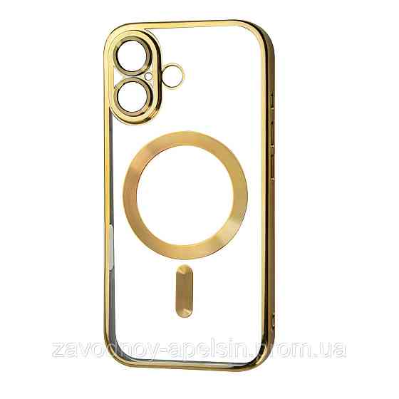 IPhone 17 Чехол магнитный Защита камеры (золотой) Одесса