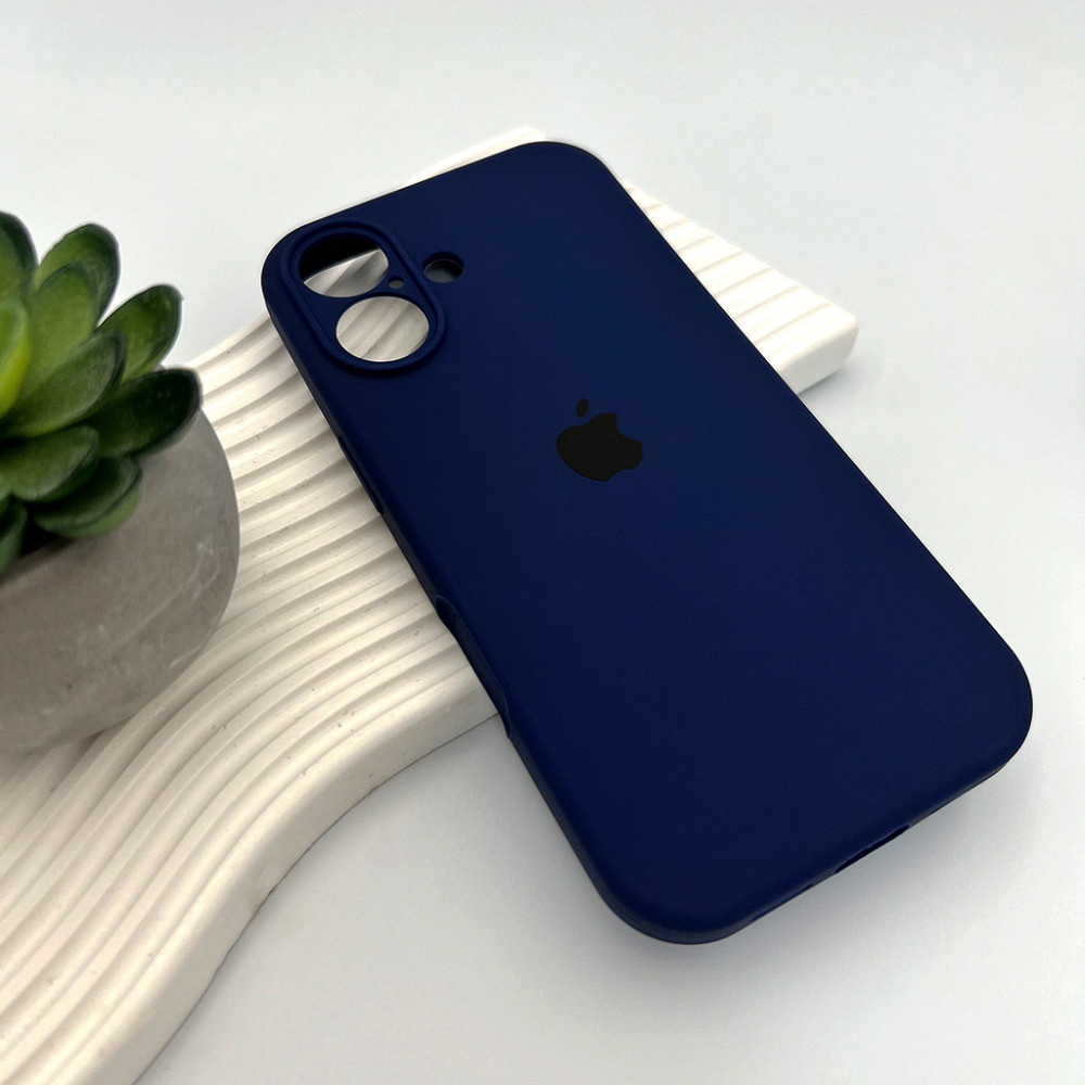 Чохол для смартфона Silicone Full Case AA Camera Protect for Apple iPhone 17 39,Navy Blue Київ - фото 4
