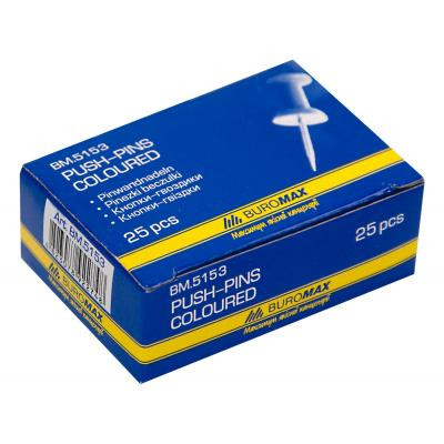 Кнопки Buromax push pins, 25шт (BM.5153) Вінниця - фото 1