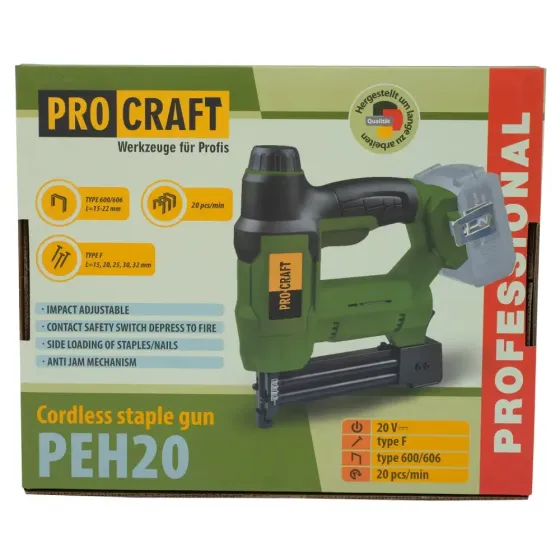 Аккумуляторный степлер Procraft PEH20 (Без акб и зу) Коломия