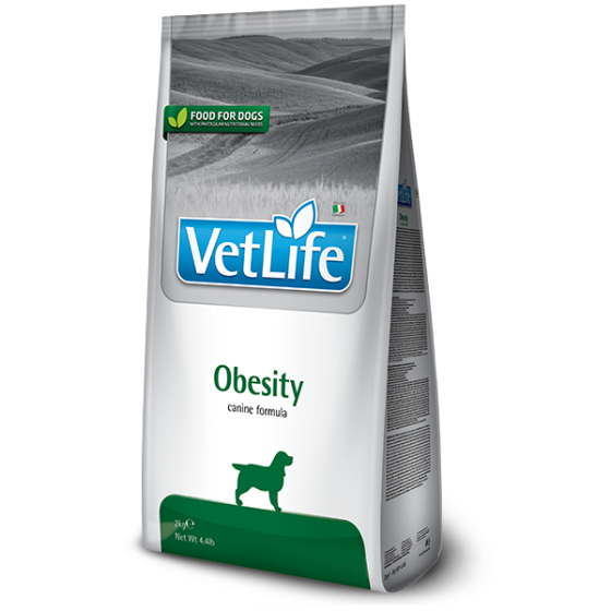 Сухой корм Farmina Vet Life Obesity для собак дієта для снижения лишнего веса, 2 кг Киев