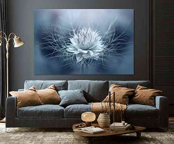 Картина полотно у вітальню / спальню    Квітка    MLP_401 ( 60х30см ) 80х160см Київ