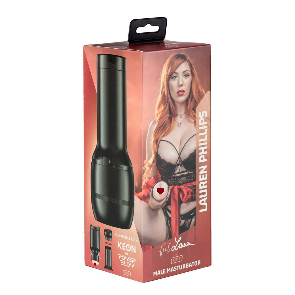 Мастурбатор Kiiroo Feel Lauren Phillips PBC, сумісний з PowerBlow і Keon Sex Aura Київ - фото 1