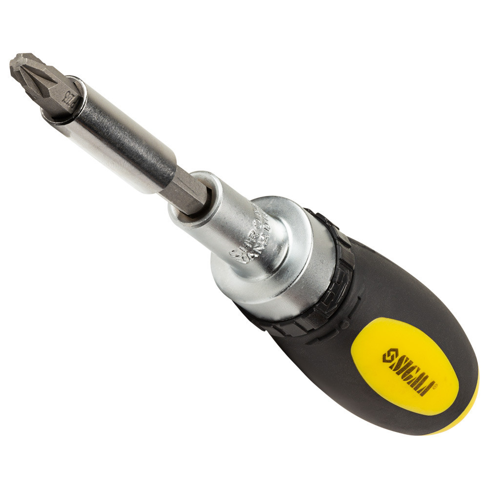 Отвертка с реверсом + биты 101шт CrV (кейс) SIGMA (4002501) Ровно - изображение 6