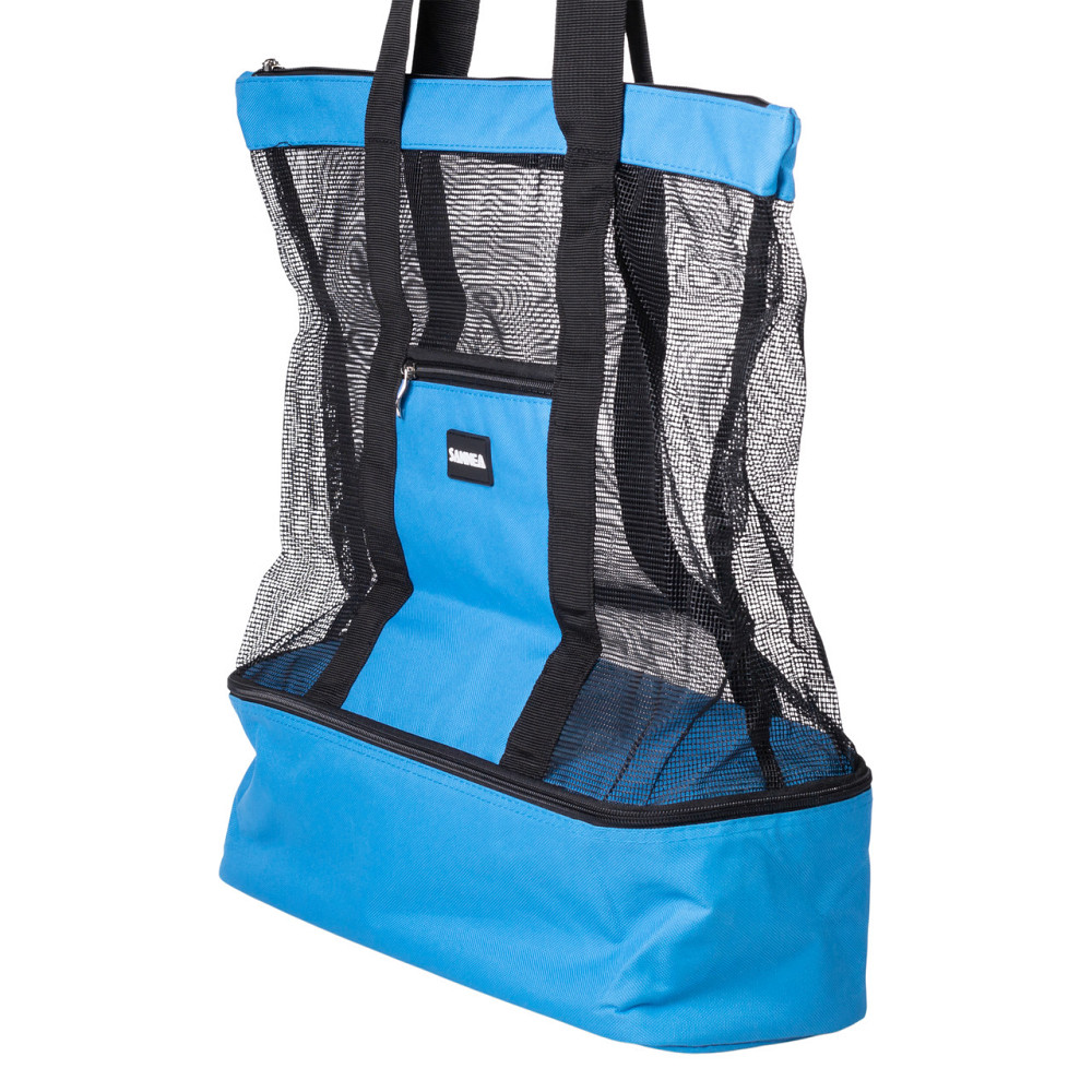 Пляжна сумка холодильник, термосумка на 2 відділення для природи та пікніка 47×15×48 (см) Блакитний HP-14-25BL Коломыя - изображение 5