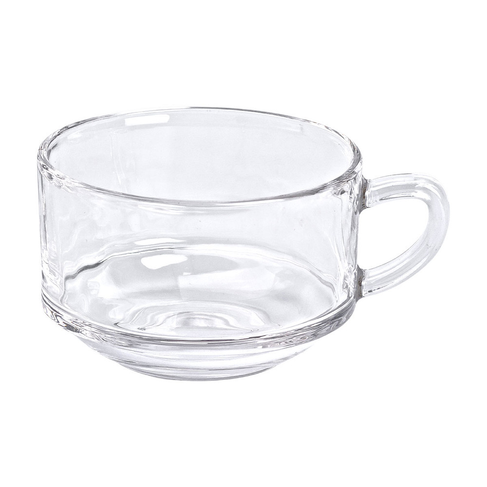 Yiwu Набір чашок 6 шт для чаю та кави по 270 мл скляні прозорі HP-YH-69 Киев - изображение 2