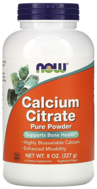 Цитрат кальцію Now Foods Calcium Citrate 227 грамів Київ - фото 1