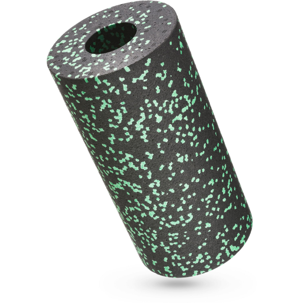 Масажний ролик Gymtek для йоги та фітнесу EPP 30*15см чорно-зелений Київ - фото 3