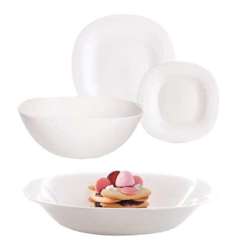 Сервіз столовий Carine White 19 предметів V8304 Luminarc Житомир - фото 2