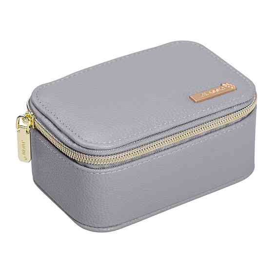 Скринька для прикрас з еко шкіри на блискавці міні органайзер для ювелірних виробів HP-5-26G Коломия