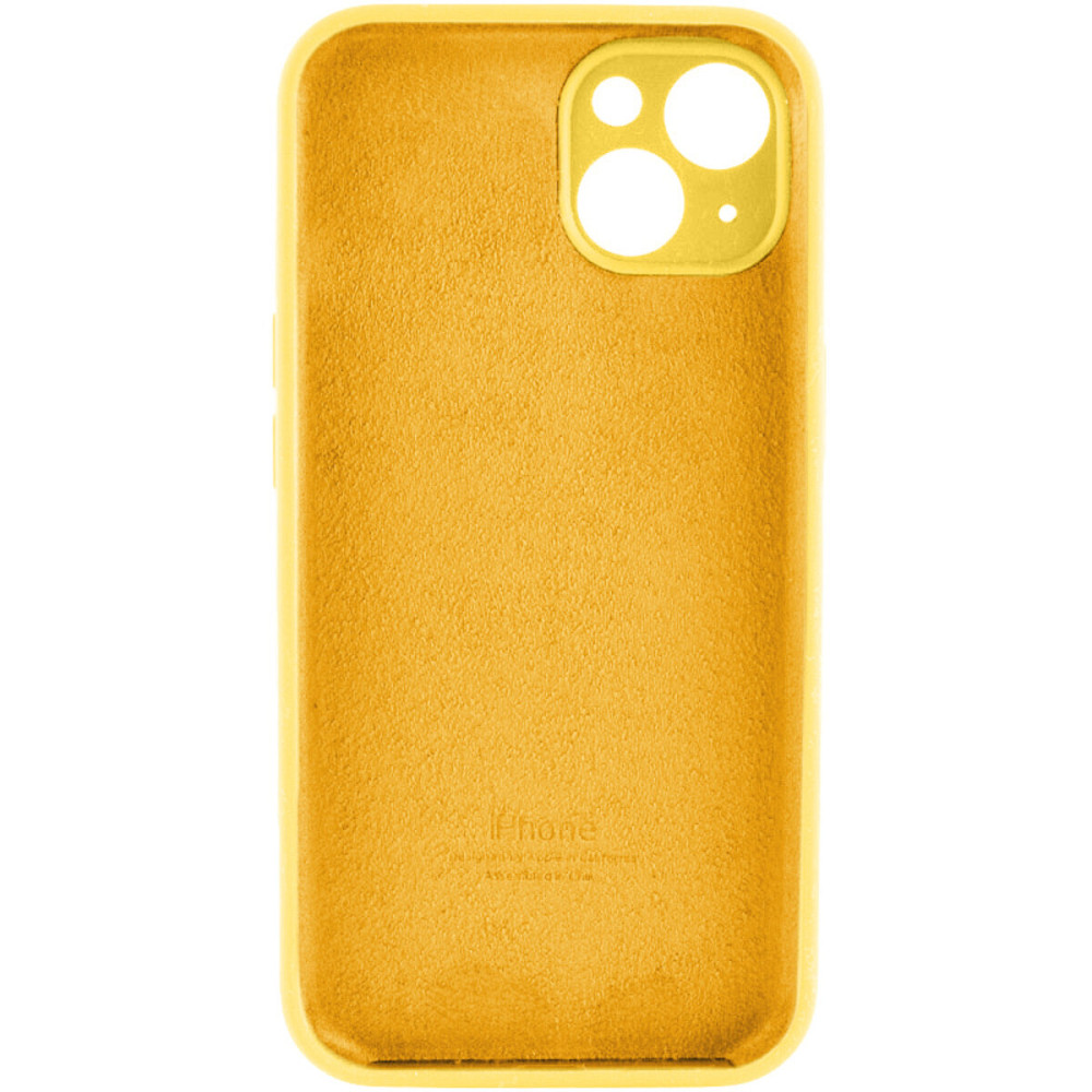 Чохол для смартфона Silicone Full Case AA Camera Protect for Apple iPhone 15 56,Sunny Yellow Киев - изображение 4