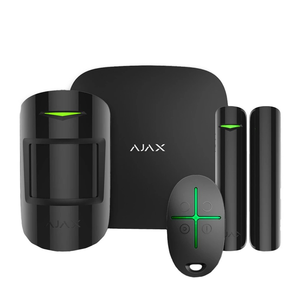 Комплект охоронної сигналізації Ajax StarterKit 2 (8EU) Black (35973.162.BL1) Харьков - изображение 1