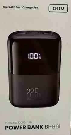Power Bank INIU Bi-B61 22.5W 10000 mAh Black Киев