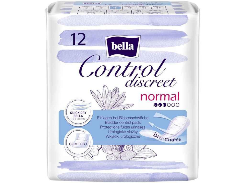 Прокладки урологічні 12шт 3кр CONTROL DISCREET normal ТМ BELLA Київ - фото 1