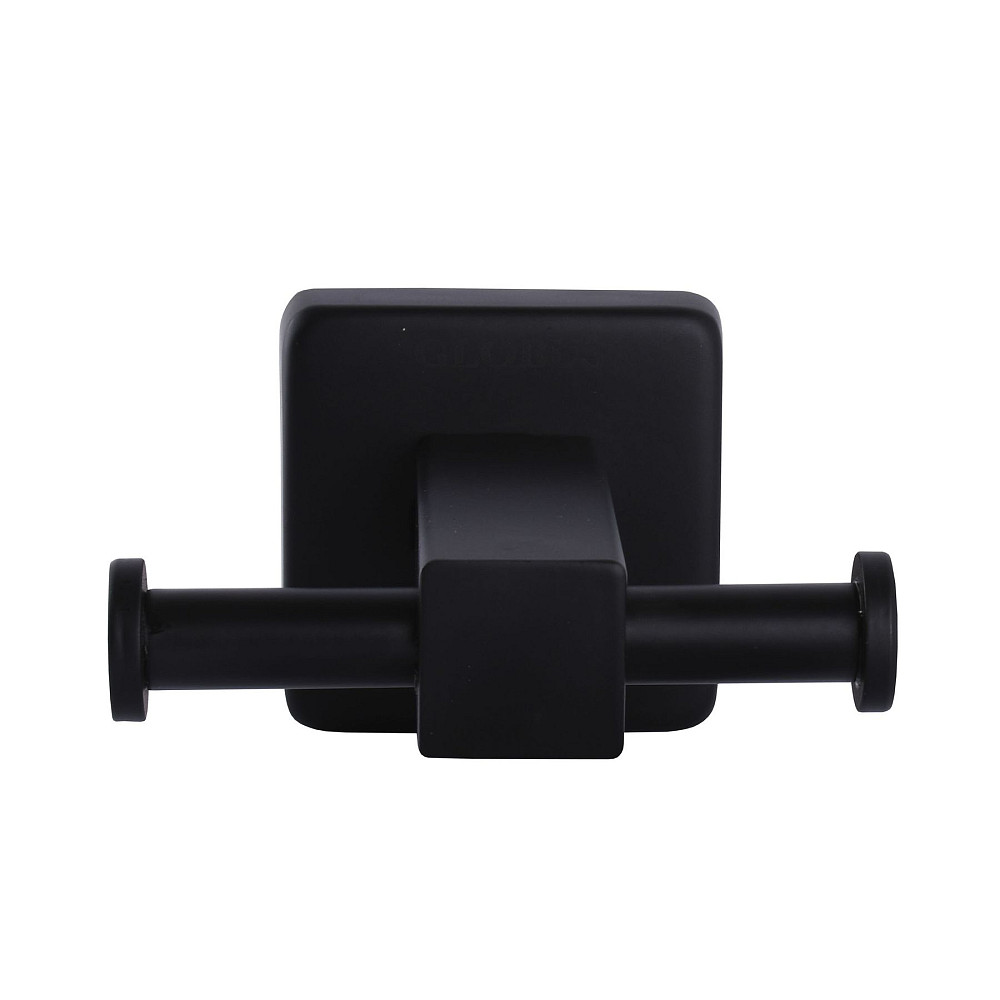 Гачок подвійний Globus Lux BQ9412 чорний матовий SUS304 Луцк - изображение 3