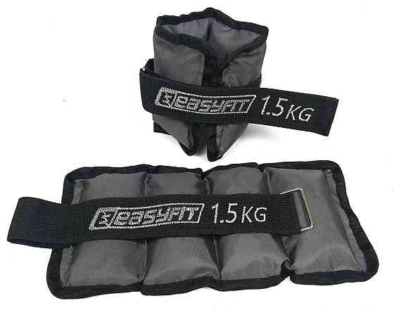 EasyFit Обтяжувачі для ніг та рук з металом EasyFit Metal 1,5 кг (пара) Коломия