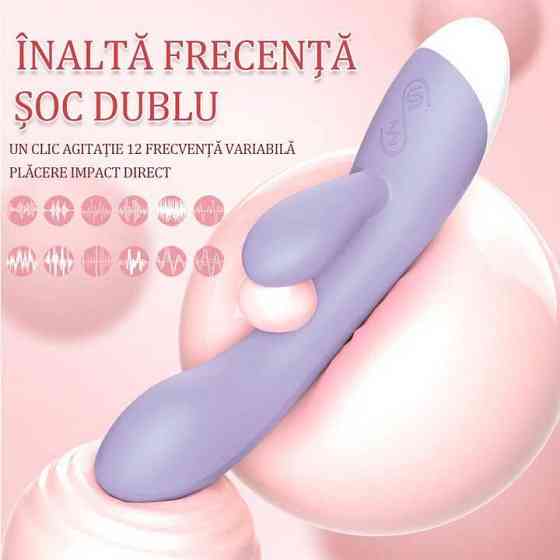 Вібратор кролик Mr. Rabbit 12 режимів фіолетовий Вінниця