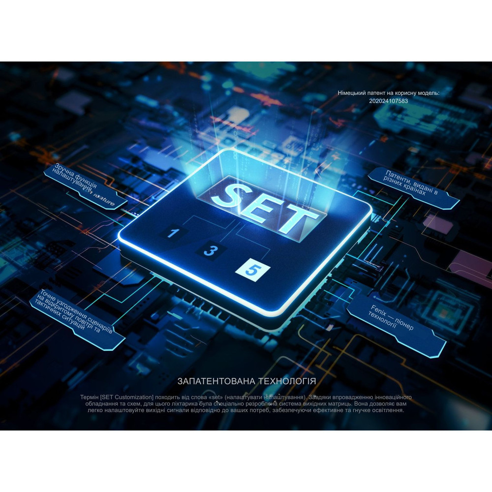 Ліхтар тактичний кишеньковий Fenix PD26R ACE 1300 лм Київ - фото 8