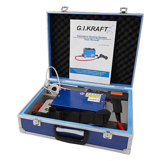 Індукційний нагрівач 1500W з набором насадок G.I.KRAFT IND-1500W Одеса