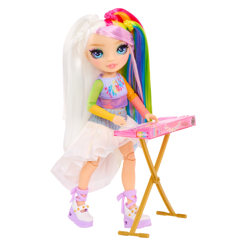 Лялька Rainbow High серії Junior High Rockband - Амая Дніпро - фото 4
