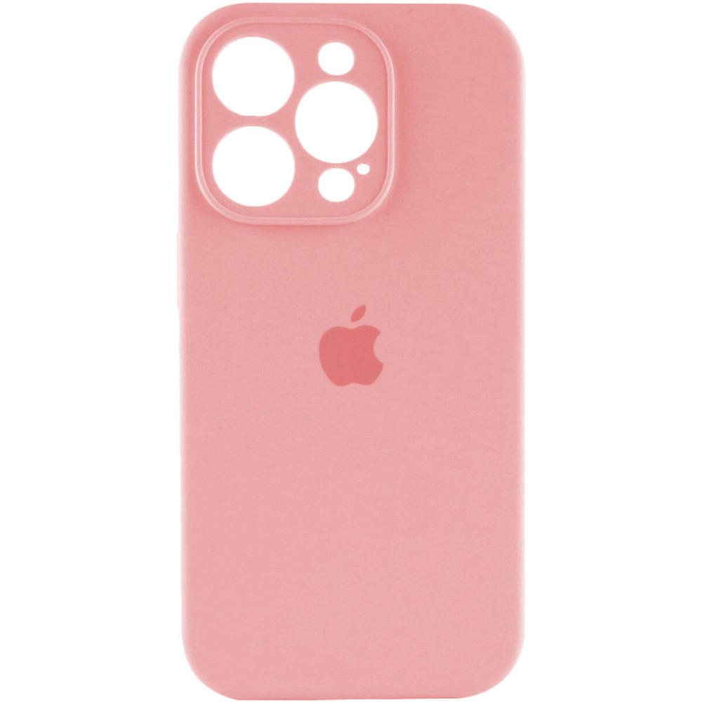Чохол для смартфона Silicone Full Case AA Camera Protect for Apple iPhone 15 Pro Max 41,Pink Киев - изображение 1