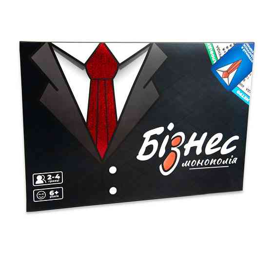 Настільна гра "Бізнес Монополія" 30372 ігрове поле, фішки, кубики Вінниця