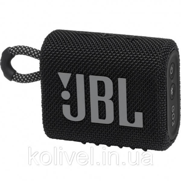 Акустична система JBL GO 3 Black JBLGO3BLK (JBLGO3BLK) Киев - изображение 2