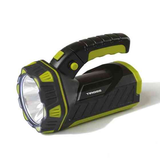 Ліхтар акумуляторний Tiross TS-1983, чорно-зелений Вінниця