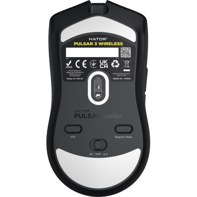 Мышка Hator Pulsar 3 Wireless Black (HTM630) Винница - изображение 5