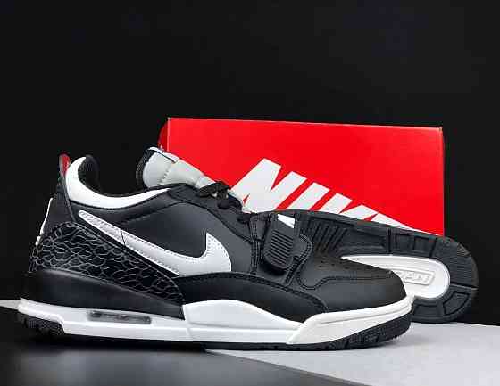 Мужские Кроссовки Nike Jordan Черные Кожаные Джорданы Найк (размеры: 41,42,43,44,45) Видео Обзор Днепр