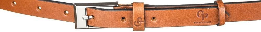 Якісний жіночий ремінь Grande Pelle 11073 Коричневий Київ - фото 4