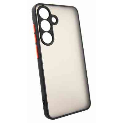 Чохол до мобільного телефона Dengos Matte Samsung Galaxy S24 Black (DG-TPU-MATT-146) Вінниця