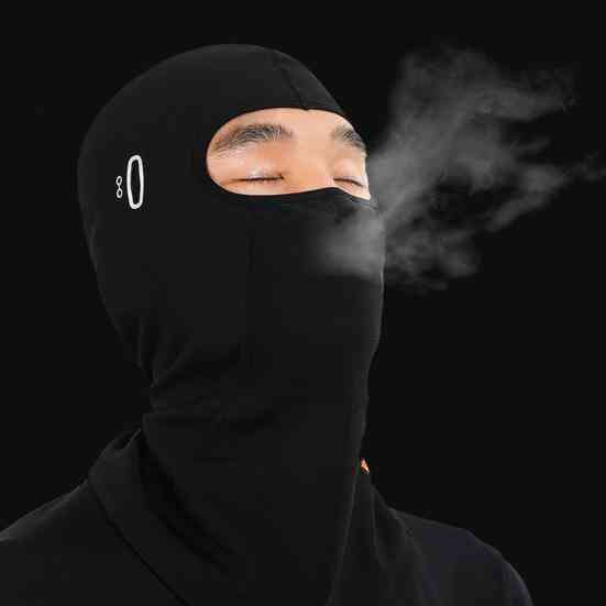 Зимова флісова балаклава West Biking чорна Київ