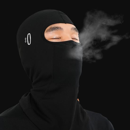 Зимняя флисовая балаклава West Biking черная Киев - изображение 4