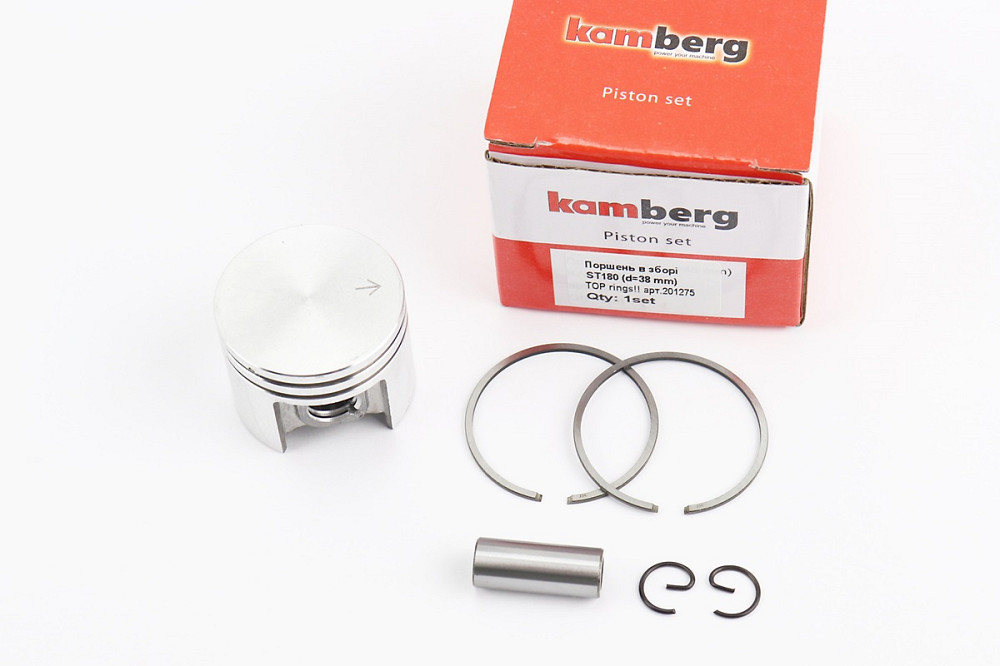 Поршень к-кт MS-180 38mm (палець 10mm) Киев - изображение 1