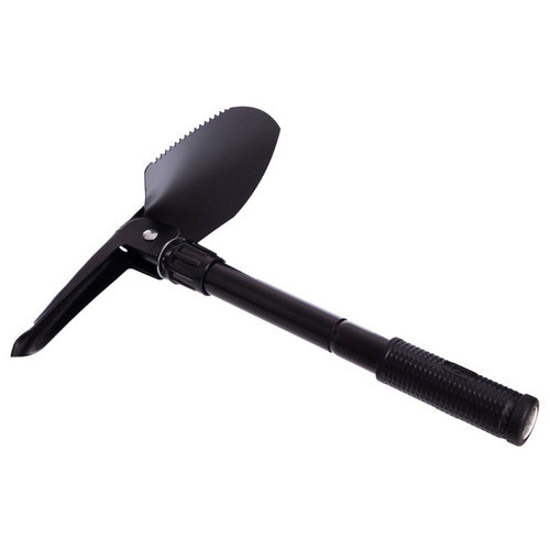 Лопата туристична складана 42см, лопатка 5в1 похідна в чохлі мультиінструмент Київ - фото 3