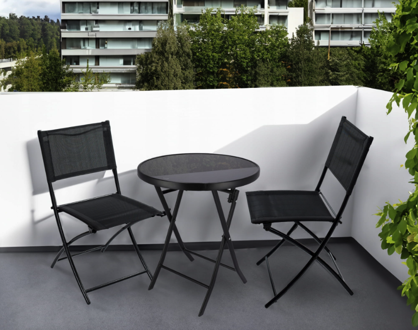 Комплект садових меблів Jumi Linda стіл та 2 стільці Київ - фото 1