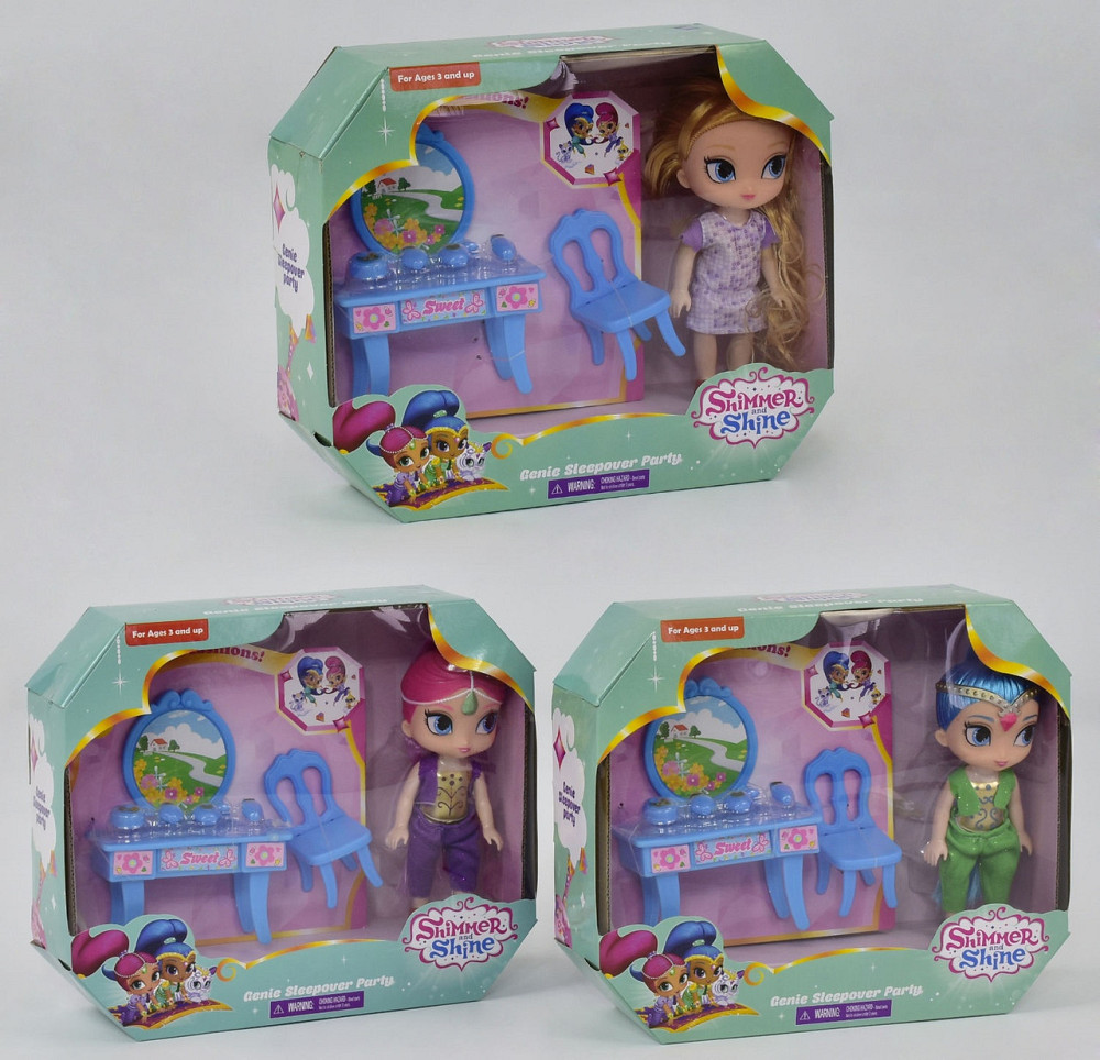 Кукла "Shimmer&Shine" РР 1201-4 (48) 3 вида, в коробке, шт Київ - фото 1