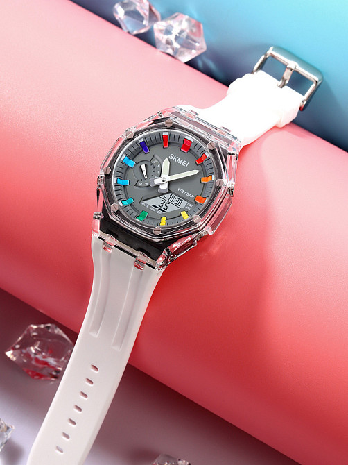 Skmei 2100WTGY White-Grey SALE SBR Киев - изображение 4