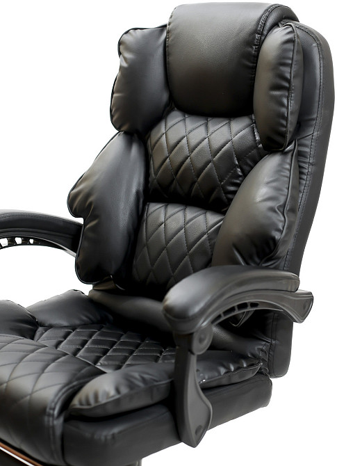 Кресло офисное Diego Comfort Pro черное Киев - изображение 4