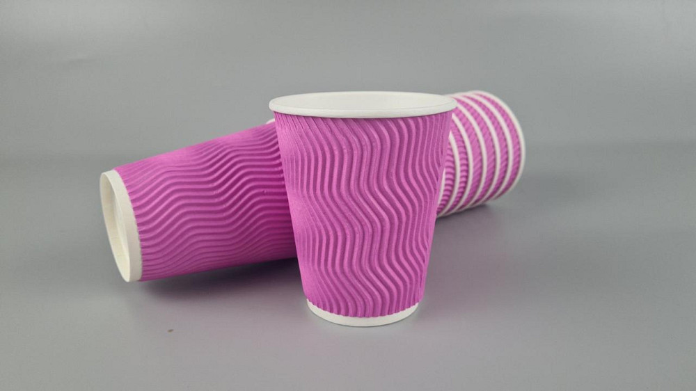 Склянка гофрована 400 мл (12oz) "ЛАВАДА" (15 шт.) Харків - фото 1