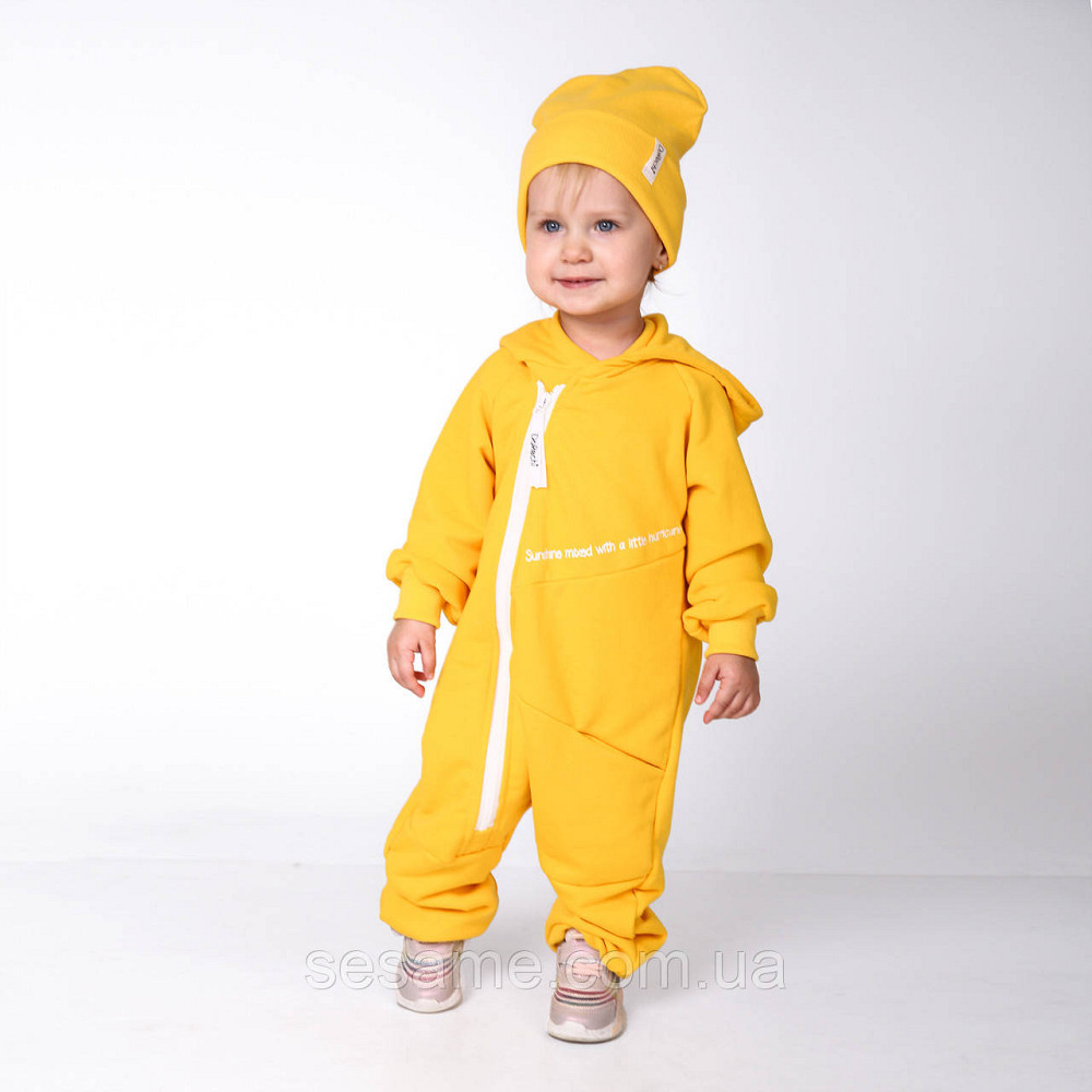 Комбінезон трикотажний ромпер Драйв Жовтий Харків - фото 8