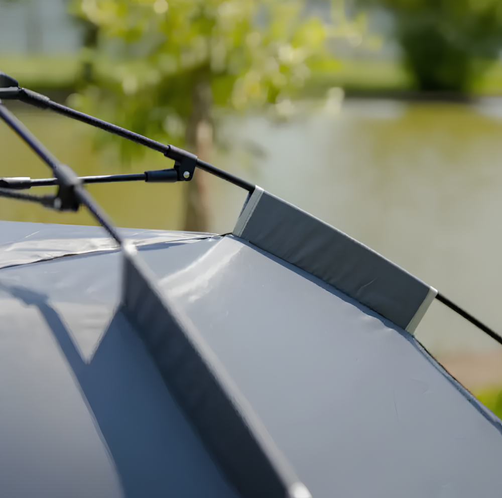 Туристичний двомісний намет Explorer Duo 200×200×140 см, сірий — легкий, міцний і зручний, ідеальний для активного відпочинку та п Львів - фото 8