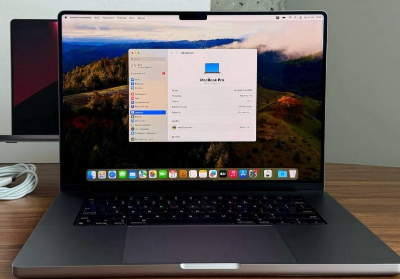 Ноутбук: Apple MacBook Pro 16" M2 PRO 16Gb. 512Gb. SSD/20 Циклів заряду. Київ - фото 6