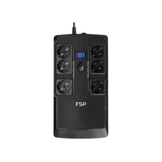 ДБЖ FSP 600VA/360W, USB, 6хSchuko (PPF3602303) ( 13177 ) Харьков