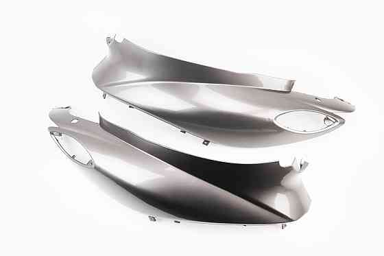 УЦІНКА Yamaha JOG SA-36J/39J пластик - верхній бічний лів+прав к-кт 2шт, ТЕМНО-СІРИЙ (див. фото відламано кріплення) Киев